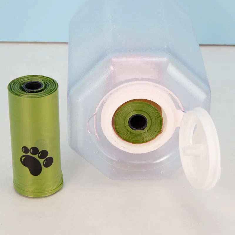 Gourde 3-en-1 MyPawHydra - Compartiment distributeur sacs hygiéniques